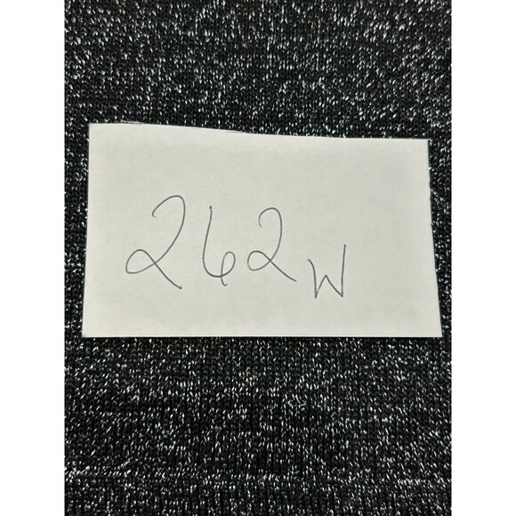 High Point Sleeveless Mock Neck Sparkle Metallic Top Sequin Detail Sz Large - Picture 7 of 7